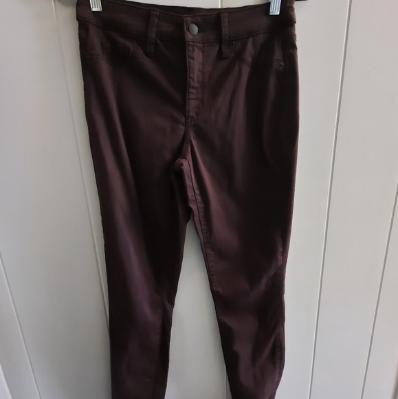 Universal Thread High Rise Jeggings Plum Size 26R - Picture 1 of 6